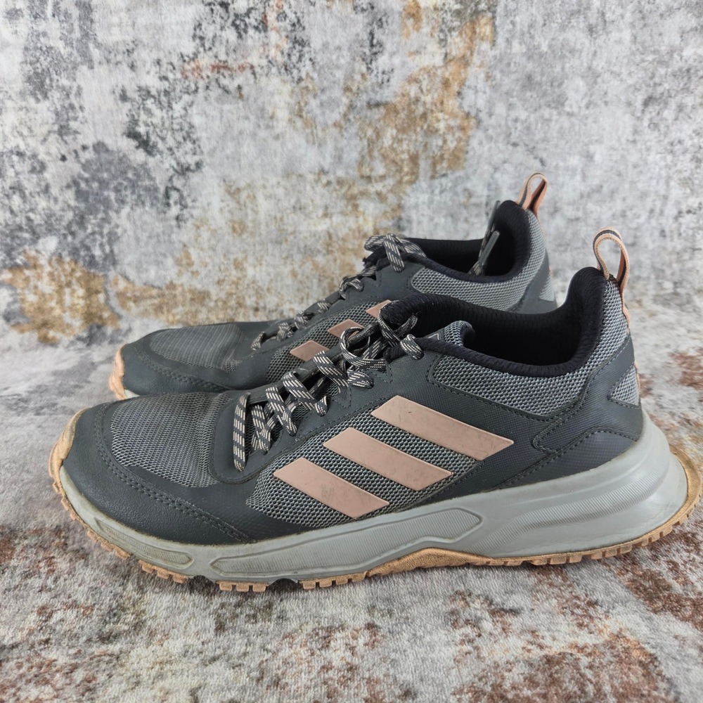 Adidas Rockadia Trail 3.0 Running Sneakers Womens 10‎ Gray EG2523 Trainers - Picture 9 of 13